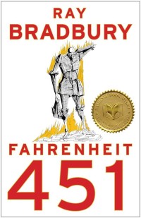 Cover des Buches "Fahrenheit 451" von Ray Bradbury