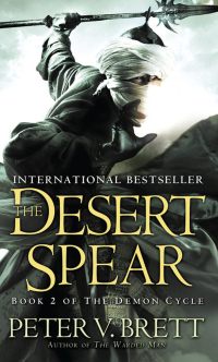 Cover des Buches "The Desert Spear" von Peter V. Brett