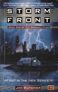 Cover des Buches "Storm Front" von Jim Butcher