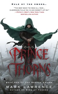 Cover des Buches "Prince of Thorns" von Mark Lawrence