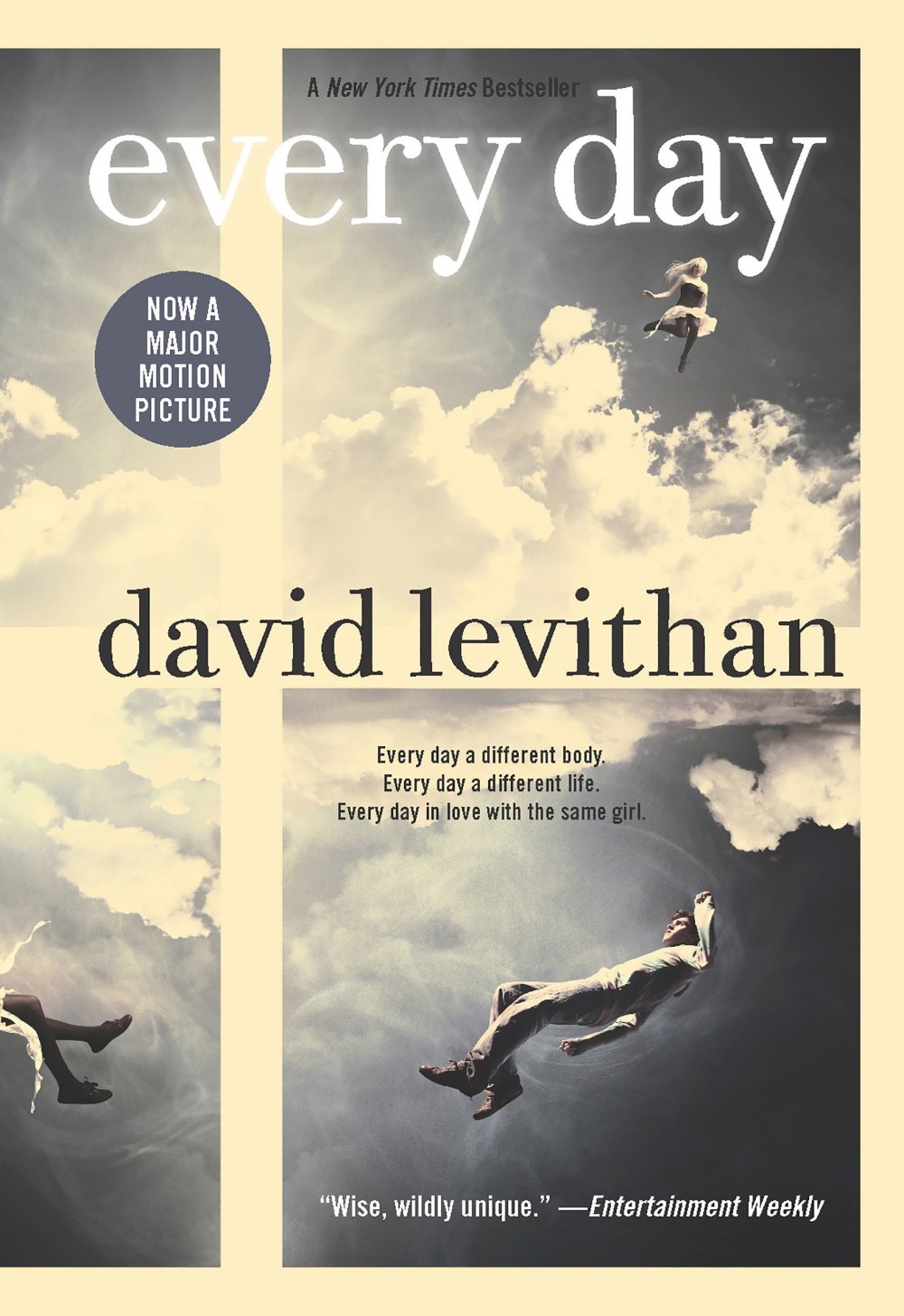 Cover des Buches "Every Day" von David Levithan