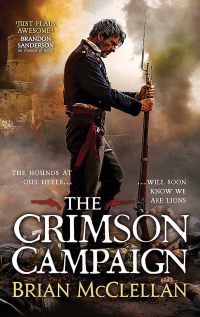 Cover des Buches "The Crimson Campaign" von Brian McClellan