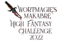 Logo von Wortmagie's makabrer High Fantasy Challenge 2022