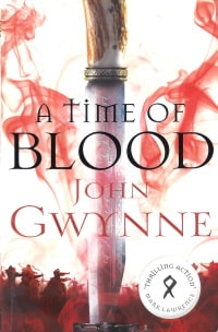 Cover des Buches "A Time of Blood" von John Gwynne