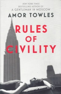 Cover des Buches "Rules of Civility" von Amor Towles